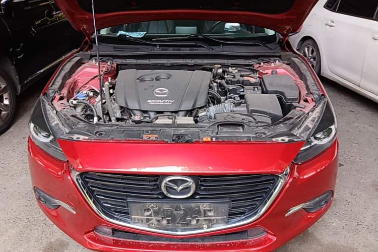 Used Mazda 3 Axela 2017 Hatchback 2.0L Automatic Sport Model China V Emission Standard Engine Bay