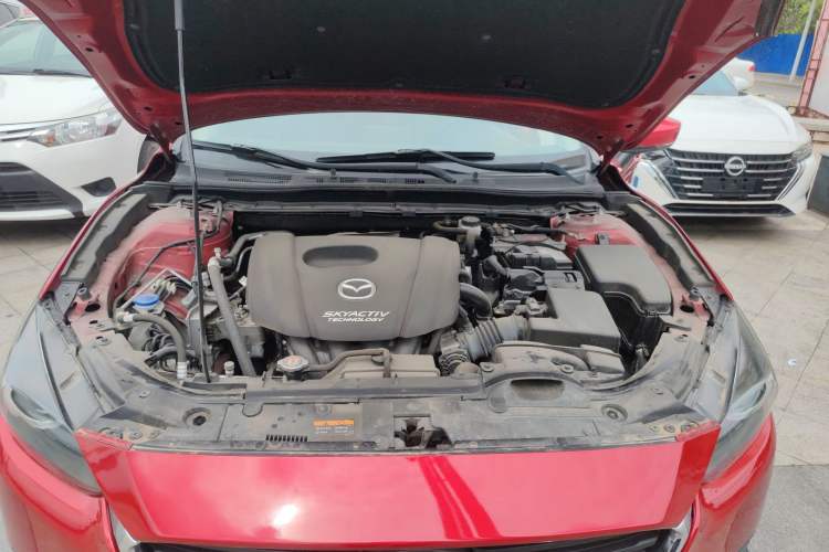 Used Mazda 3 Axela 2017 Sedan 1.5L Automatic Luxury Model Emission Standard China V Engine Bay
