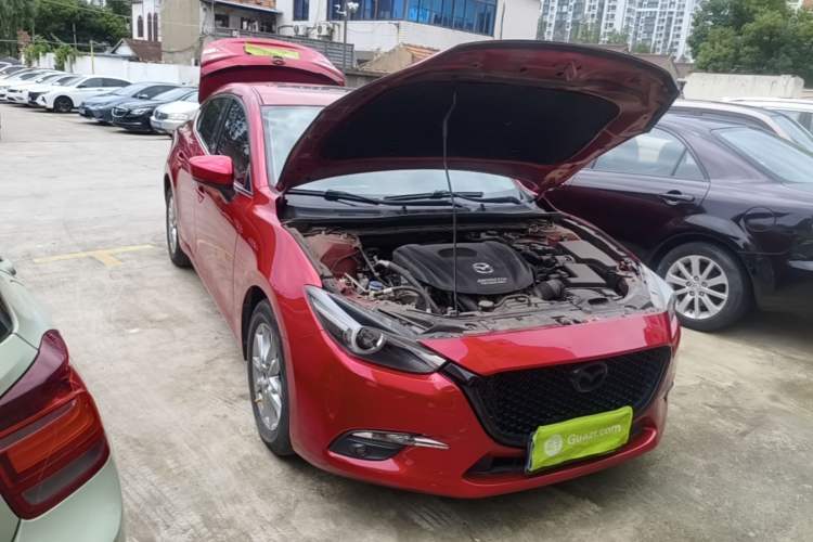 Used Mazda 3 Axela 2017 Sedan 1.5L Automatic Luxury Model Emission Standard China V Engine Bay