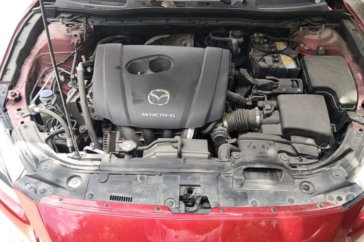 Used Mazda 3 Axela 2017 Sedan 1.5L Automatic Luxury Model Emission Standard China V Engine Bay