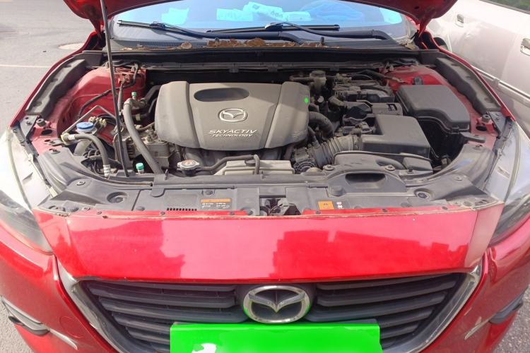 Used Mazda 3 Axela 2017 Sedan 1.5L Automatic Luxury Model Emission Standard China V Engine Bay