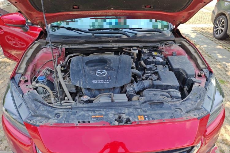 Used Mazda 3 Axela 2017 Hatchback 1.5L Automatic Luxury Model Emission Standard China V Engine Bay