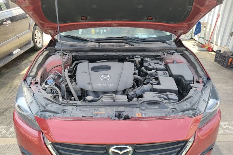 Used Mazda 3 Axela 2017 Sedan 1.5L Automatic Luxury Model Emission Standard China V Engine Bay