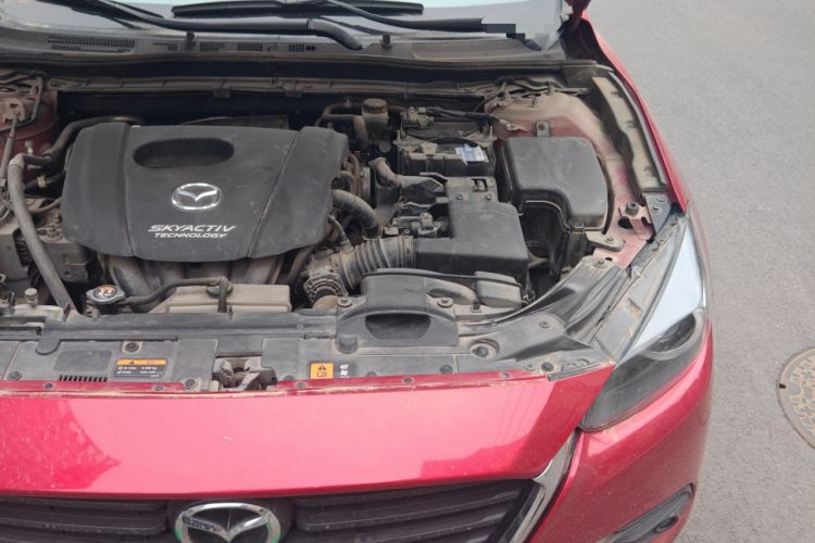 Used Mazda 3 Axela 2017 Sedan 1.5L Automatic Luxury Model Emission Standard China V Engine Bay Left