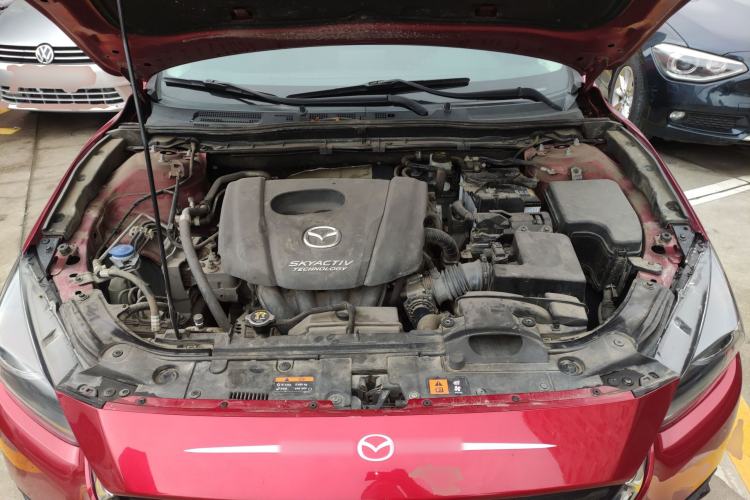 Used Mazda 3 Axela 2017 Sedan 1.5L Automatic Luxury Model Emission Standard China V Engine Bay