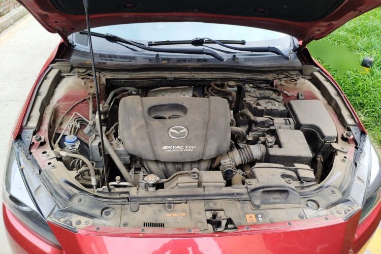 Used Mazda 3 Axela 2017 Sedan 1.5L Automatic Luxury Model Emission Standard China V Engine Bay