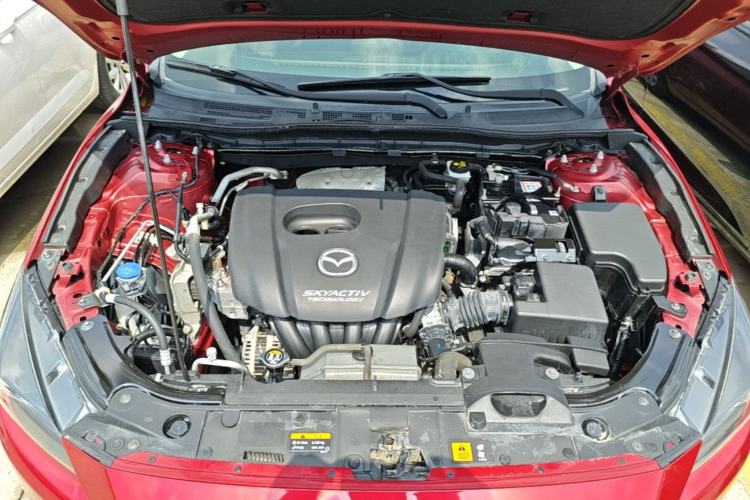 Used Mazda 3 Axela 2017 Sedan 1.5L Automatic Luxury Model Emission Standard China V Engine Bay