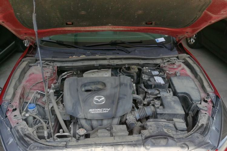 Used Mazda 3 Axela 2017 Sedan 1.5L Automatic Luxury Model Emission Standard China V Engine Bay