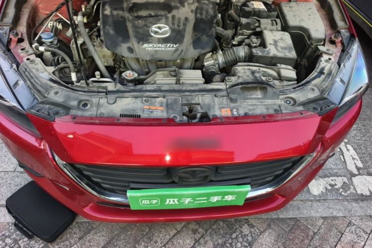 Used Mazda 3 Axela 2017 Hatchback 1.5L Automatic Luxury Model Emission Standard China V Engine Bay