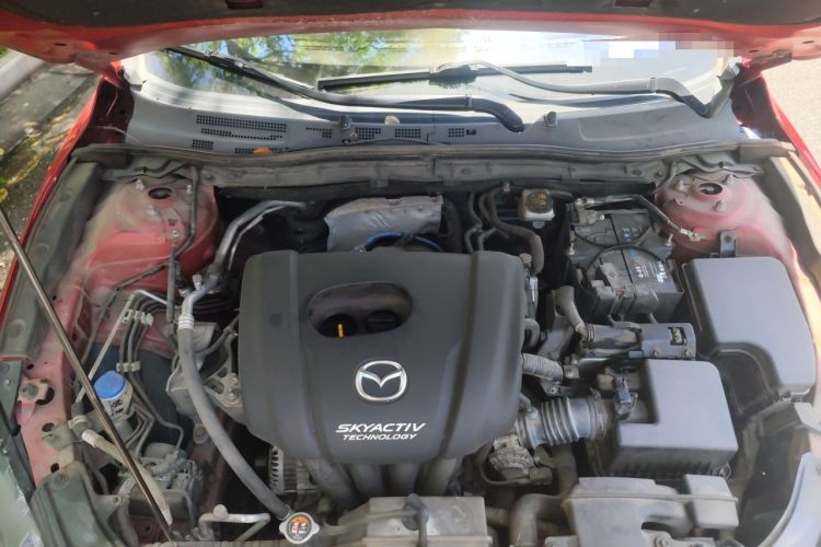 Used Mazda 3 Axela 2017 Sedan 1.5L Automatic Luxury Model Emission Standard China V Engine Bay