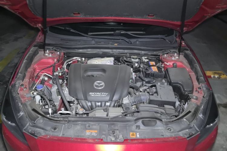 Used Mazda 3 Axela 2017 Sedan 1.5L Automatic Luxury Model Emission Standard China V Engine Bay
