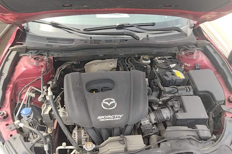 Used Mazda 3 Axela 2017 Sedan 1.5L Automatic Luxury Model Emission Standard China V Engine Bay