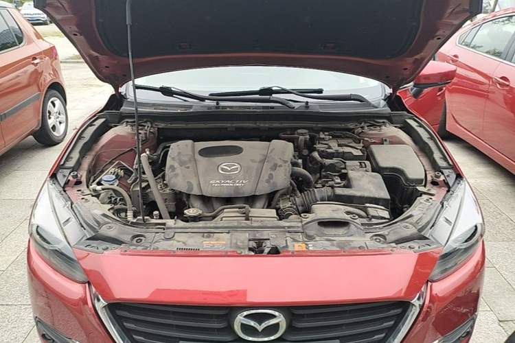 Used Mazda 3 Axela 2017 Sedan 1.5L Automatic Luxury Model Emission Standard China V Engine Bay