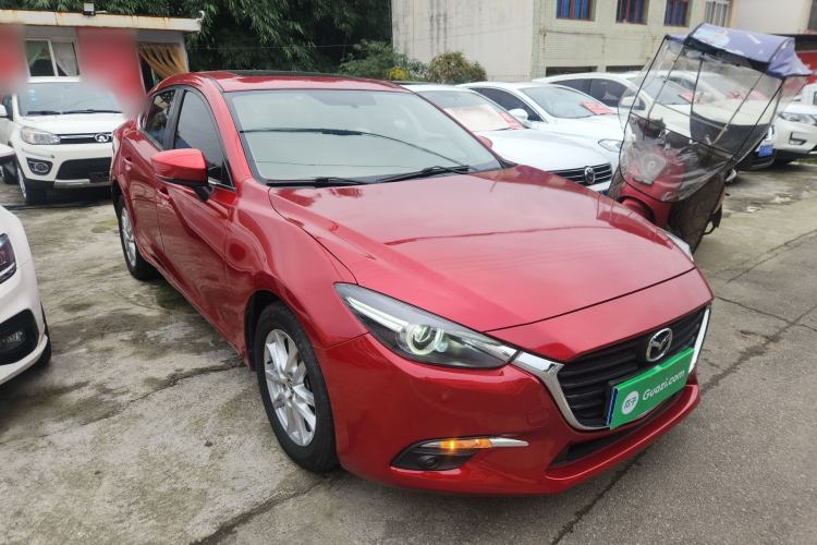 Used Mazda 3 Axela 2017 Sedan 1.5L Automatic Luxury Model China VI Standard Front Right 45 Deg