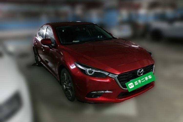 Used Mazda 3 Axela 2017 Hatchback 2.0L Automatic Sport Model China V Emission Standard Front Right 45 Deg