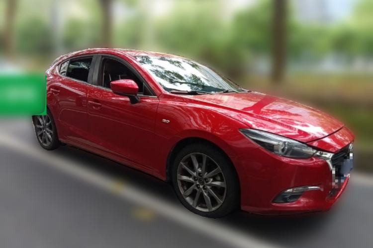 Used Mazda 3 Axela 2017 Hatchback 2.0L Automatic Sport Model China V Emission Standard Front Right 45 Deg