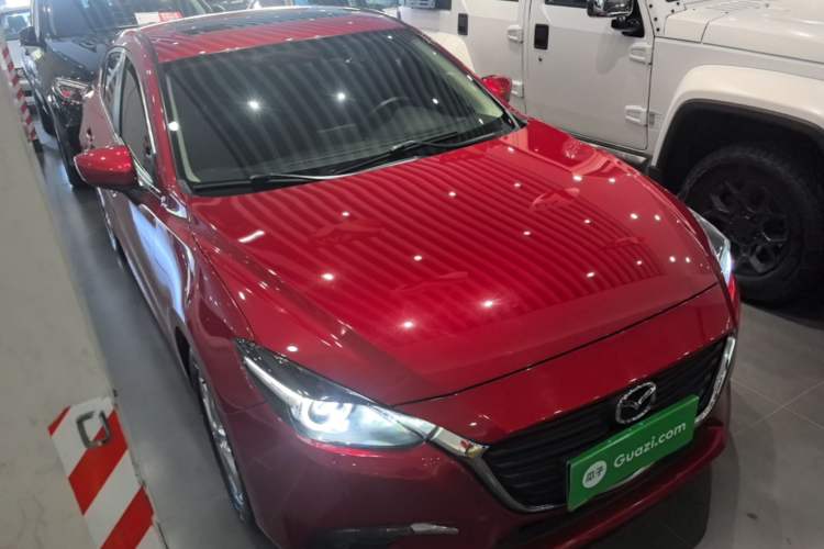Used Mazda 3 Axela 2017 Sedan 1.5L Automatic Luxury Model Emission Standard China V Front Right 45 Deg