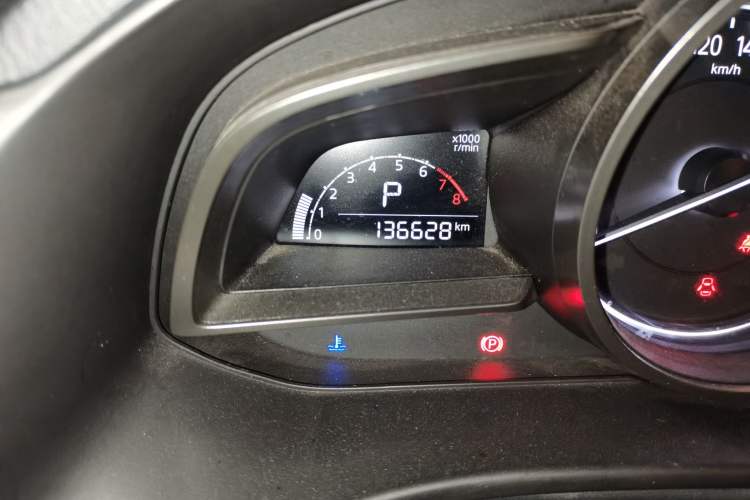 Used Mazda 3 Axela 2017 Sedan 2.0L Automatic Prestige Model China VI Standard Odometer Close Up