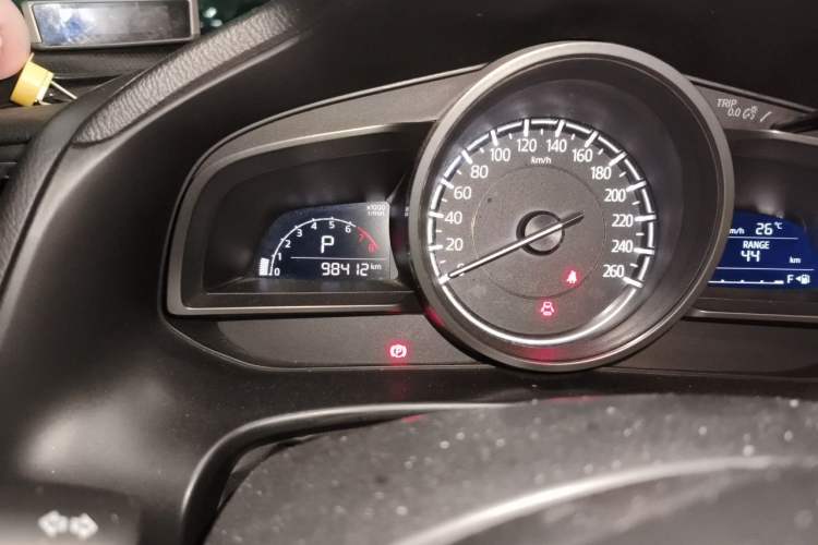 Used Mazda 3 Axela 2017 Sedan 2.0L Automatic Prestige Model China V Standard Odometer Close Up
