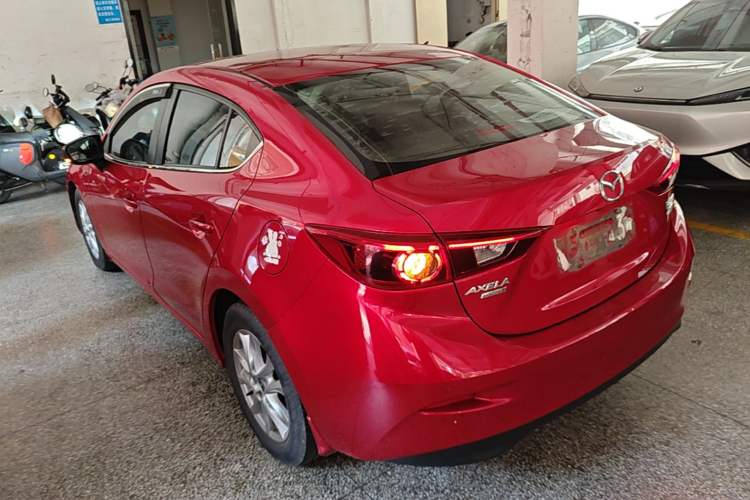 Used Mazda 3 Axela 2017 Sedan 1.5L Automatic Luxury Model Emission Standard China V Rear Left 45 Deg