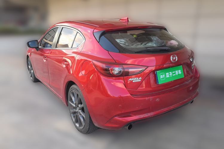 Used Mazda 3 Axela 2017 Hatchback 2.0L Automatic Sport Model China V Emission Standard Rear Left 45 Deg