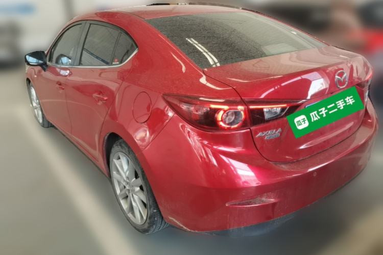 Used Mazda 3 Axela 2017 Sedan 2.0L Automatic Flagship Model China V Standard Rear Left 45 Deg