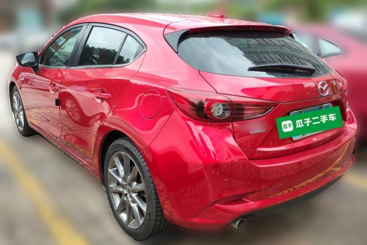 Used Mazda 3 Axela 2017 Hatchback 2.0L Automatic Sport Model China V Emission Standard Rear Left 45 Deg