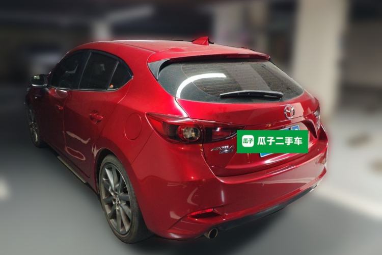 Used Mazda 3 Axela 2017 Hatchback 2.0L Automatic Sport Model China V Emission Standard Rear Left 45 Deg