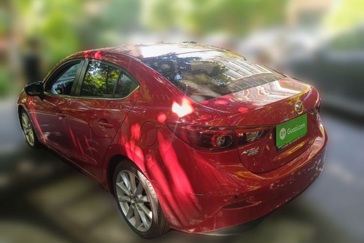 Used Mazda 3 Axela 2017 Sedan 2.0L Automatic Flagship Model China V Standard Rear Left 45 Deg
