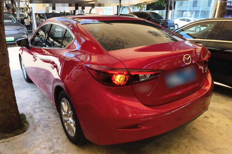 Used Mazda 3 Axela 2017 Sedan 1.5L Automatic Luxury Model Emission Standard China V Rear Left 45 Deg