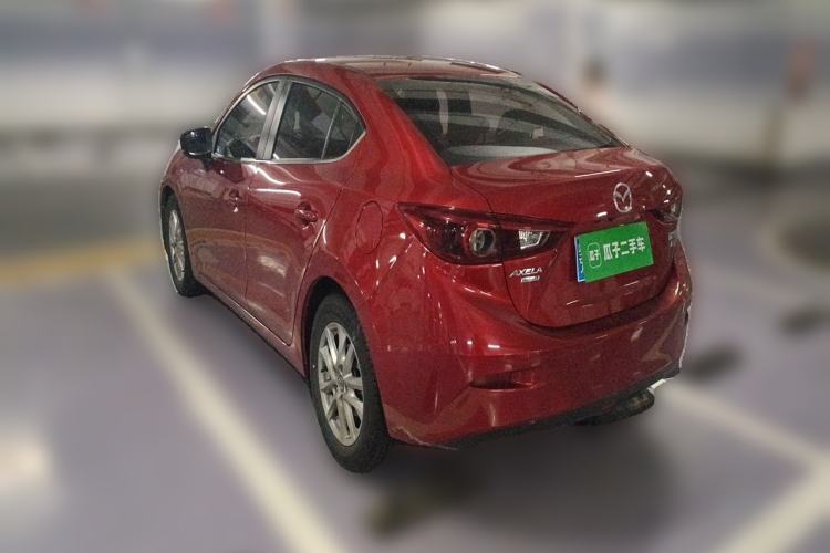 Used Mazda 3 Axela 2017 Sedan 1.5L Automatic Luxury Model China VI Standard Rear Left 45 Deg
