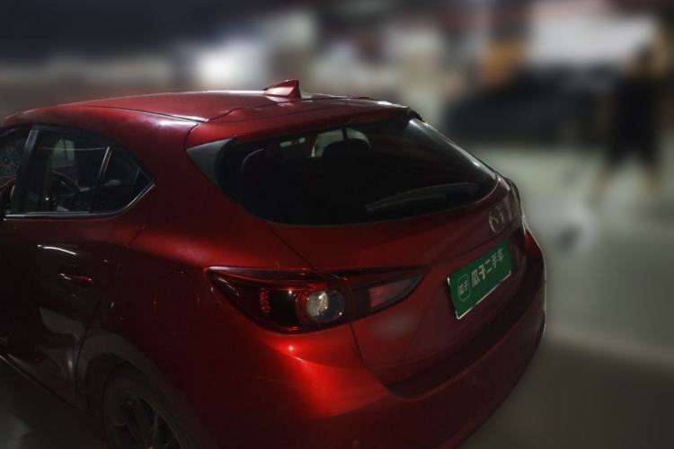 Used Mazda 3 Axela 2017 Hatchback 2.0L Automatic Sport Model China V Emission Standard Rear Left 45 Deg