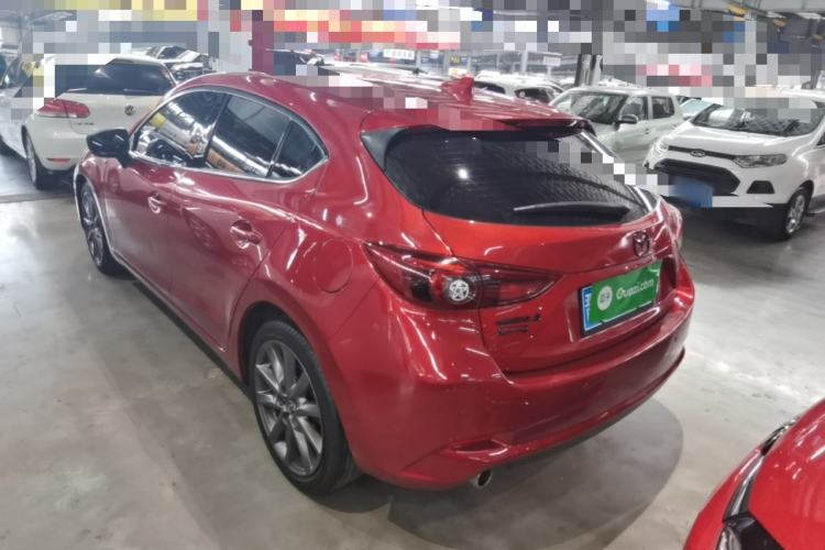 Used Mazda 3 Axela 2017 Hatchback 2.0L Automatic Sport Model China V Emission Standard Rear Left 45 Deg