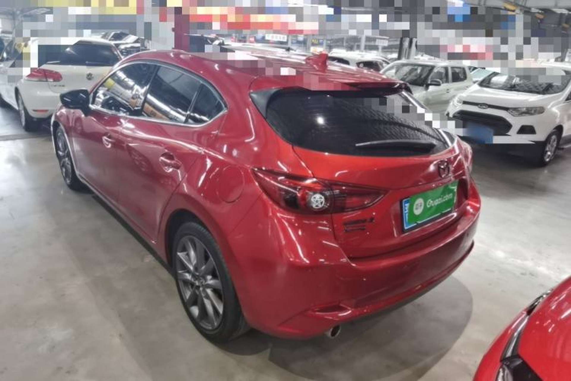 Used Mazda 3 Axela 2017 Hatchback 2.0L Automatic Sport Model China V Emission Standard Rear Left 45 Deg