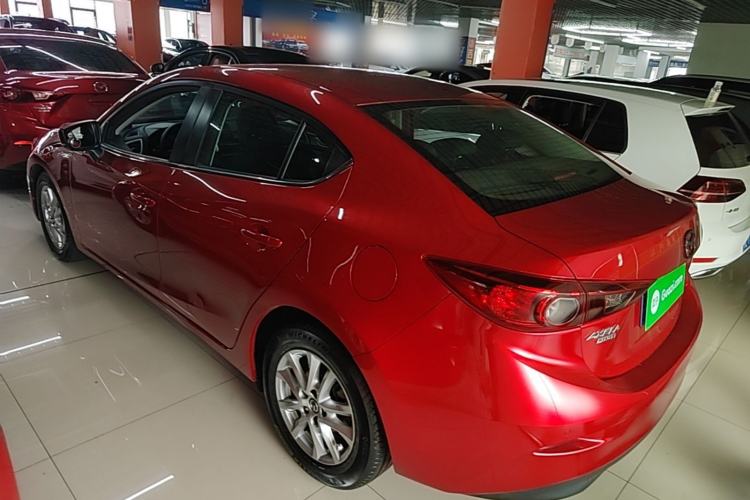 Used Mazda 3 Axela 2017 Sedan 1.5L Manual Comfort Model Emission Standard China V Rear Left 45 Deg