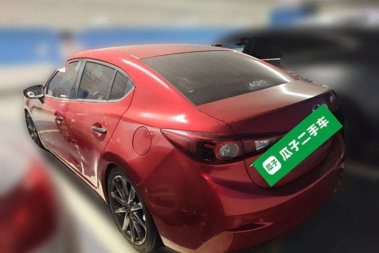 Used Mazda 3 Axela 2017 Sedan 1.5L Automatic Luxury Model Emission Standard China V Rear Left 45 Deg