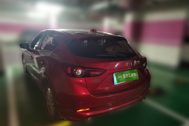 Used Mazda 3 Axela 2017 Hatchback 1.5L Automatic Luxury Model Emission Standard China V Rear Left 45 Deg
