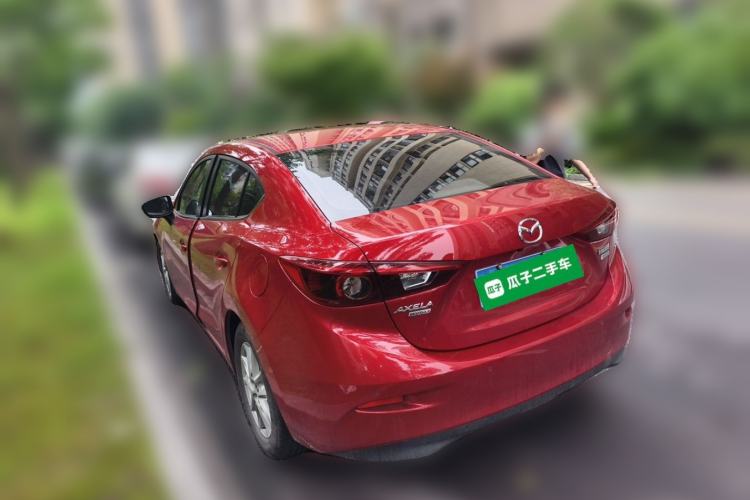 Used Mazda 3 Axela 2017 Sedan 1.5L Automatic Luxury Model Emission Standard China V Rear Left 45 Deg