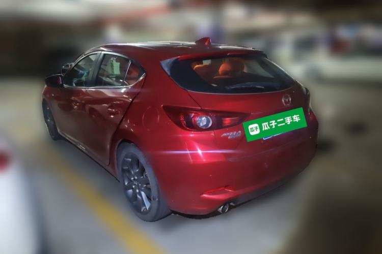 Used Mazda 3 Axela 2017 Hatchback 2.0L Automatic Sport Model China V Emission Standard Rear Left 45 Deg