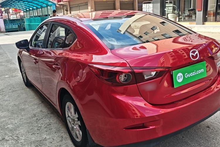 Used Mazda 3 Axela 2017 Sedan 1.5L Automatic Luxury Model Emission Standard China V Rear Left 45 Deg
