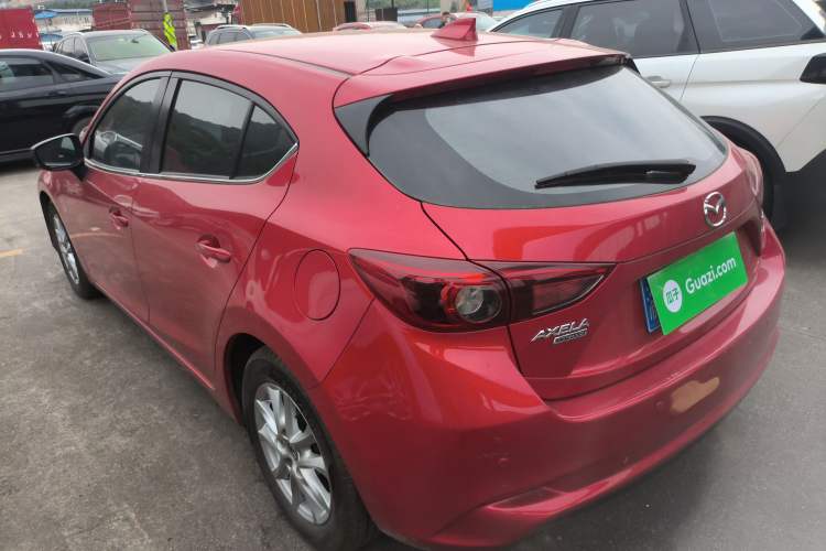 Used Mazda 3 Axela 2017 Hatchback 1.5L Automatic Luxury Model Emission Standard China V Rear Left 45 Deg