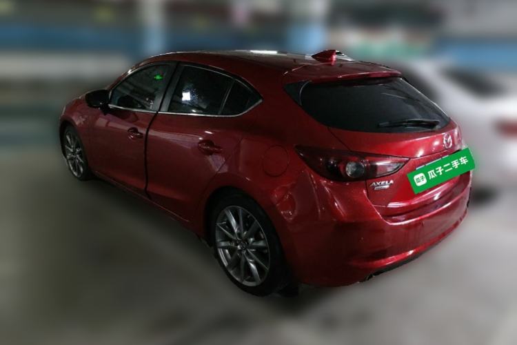 Used Mazda 3 Axela 2017 Hatchback 2.0L Automatic Sport Model China V Emission Standard Rear Left 45 Deg