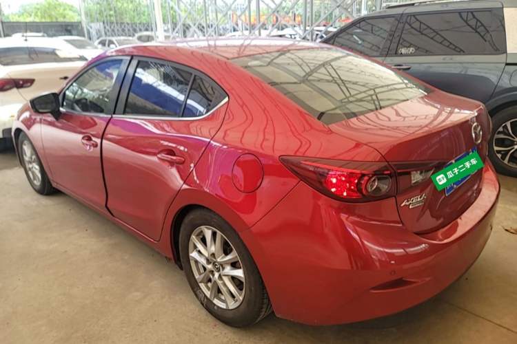 Used Mazda 3 Axela 2017 Sedan 1.5L Automatic Comfort Model Emission Standard China V Rear Left 45 Deg