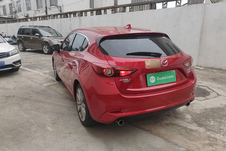 Used Mazda 3 Axela 2017 Hatchback 2.0L Automatic Sport Model China V Emission Standard Rear Left 45 Deg