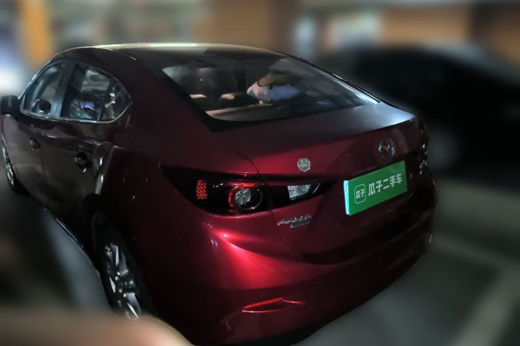 Used Mazda 3 Axela 2017 Sedan 1.5L Automatic Luxury Model Emission Standard China V Rear Left 45 Deg