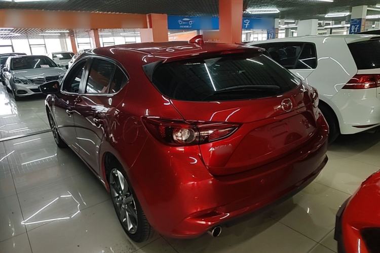 Used Mazda 3 Axela 2017 Hatchback 2.0L Automatic Sport Model China V Emission Standard Rear Left 45 Deg