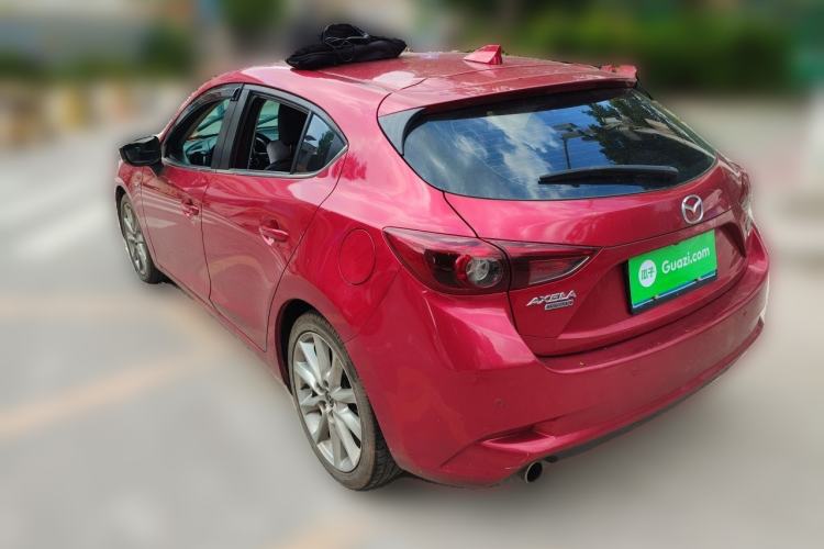 Used Mazda 3 Axela 2017 Hatchback 2.0L Automatic Sport Model China V Emission Standard Rear Left 45 Deg
