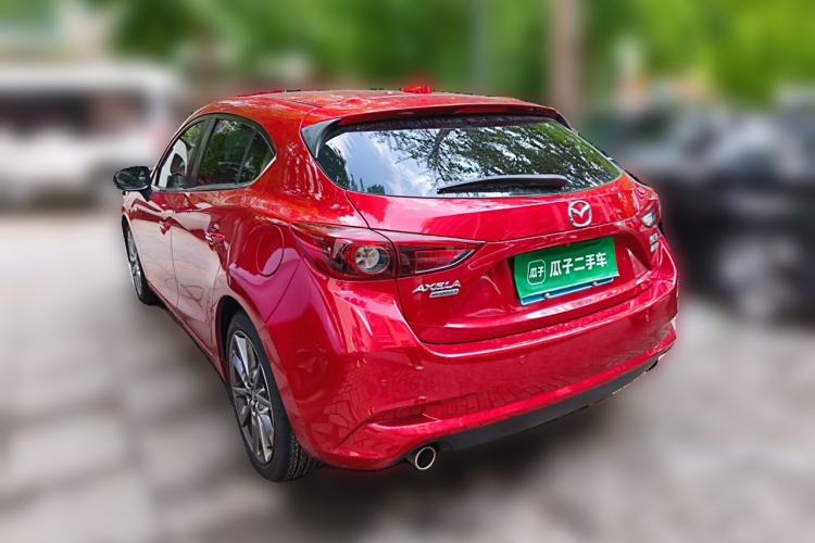 Used Mazda 3 Axela 2017 Hatchback 2.0L Automatic Sport Model China V Emission Standard Rear Left 45 Deg