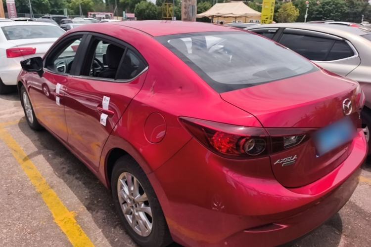 Used Mazda 3 Axela 2017 Sedan 1.5L Manual Comfort Model Emission Standard China V Rear Left 45 Deg