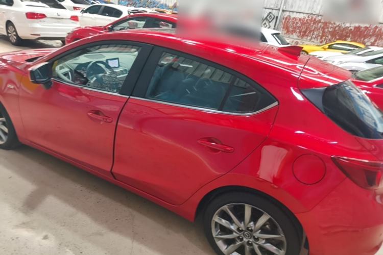 Used Mazda 3 Axela 2017 Hatchback 2.0L Automatic Sport Model China V Emission Standard Rear Left 45 Deg